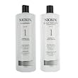 Nioxin System 1 Cleanser & Scalp Therapy DUO Set (33.8oz) each