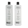 Nioxin System 1 Cleanser & Scalp Therapy DUO Set (33.8oz) each