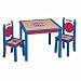 Guidecraft NBA Team Logo Table and Chair Set Style: Detroit Pistons