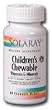 Children's Chewable Vitamins & Minerals Blk Cherry By Solaray - 120 Chewables