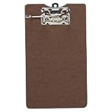 SPR01382 - Clipboard,Silver Arch With Lever,2-1/2Capacity,9x13,Brown
