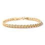 14KT 2 Strand Rope Bracelet
