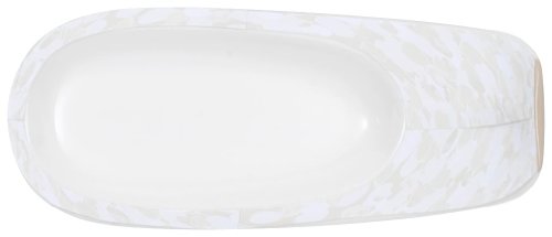Villeroy&Boch 10-3453-1580 Helianthos Plate Mokka / Espresso Amuse Bouche Boot 19 x 8 cm Preisvergleich