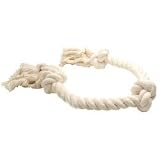 3 Knot Tug Rope Bone - White (24 inch)