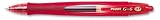 Pilot 31403 Pilot G6 Gel Retractable Roller Ball Pen, Red Barrel/Ink, Fine Pt, 0.50mm, Carton of 144