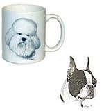Boston Terrier Coffee Mug, Porcelain by Rosalinde (11 oz.)