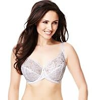 All Over Fleur Lace Underwired Non-Padded DD-G Bra