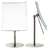 Irving Rice Rimless Rectangular Mirror - 7x Magnification
