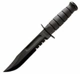 Ka-Bar Fighting Fixed Blade/Serrate Edge Fixed Blade Knife 1212