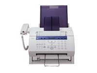 Electronics: Canon FAXPHONE L80 Fax / printer B/W laser printing up to . 6 ppm 100 sheets 33.6 Kbps USB refurbished 9192A026