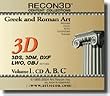 RECON3D Vol.1 Greek and Roman Art, 3D Content Collection (3DS, 3DM, DXF, LWO, OBJ Formats)