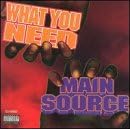 What You Need by  Main Source 