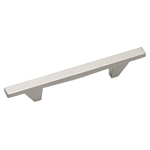 Amerock BP26135-G10 Sleek Pull 96 mm Center, Satin Nickel by 