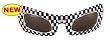 Adult Racer Check Sunglasses