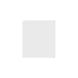 Solid Color Fabric Swatch by Jacob Alexander - White