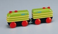 Nuchi Wooden Railway / 2-piece Futuristic Train
