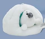 Igloo with Mini Seal Pup Fuzzy Town Plush