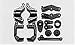 R/C SPARE PARTS SP-700 TA03PRO・C部品(アップライト)