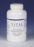 Vital Nutrients Evening Primrose Oil 500mg - 100 Softgel Capsules