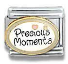 Clearly CharmingPrecious Moments LogoPrecious Moments Italian Charm Bracelet Link