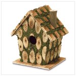 Moss Edged Birdhouse - Style 37921