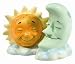SUN MOON COSMOS Celestial SALT & PEPPER SHAKERS New Gift
