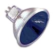 Ushio 1000586 - FNF/FG JR12V-50W/SP12/FG/Blue - Blue 50 Watt MR16 Halogen Light Bulb, 12 Volts, 12 Degree Spot