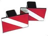 Trailer Hitch Cover-Dive Flag