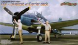 Cyber Hobby Models F6F-3 Hellcat with Flight Deck - Wing Tech Series (1/72 Scale) by Cyber Hobby Models