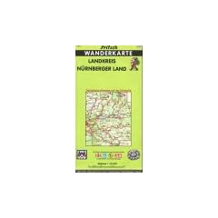 Fritsch Karten, Nr.80, Landkreis N�rnberger Land: Mit touristischen Hinweisen auf der R�ckseite. Mit farbigen Wegemarkierungen, Wanderparkpl�tzen, Langlaufloipen und Radwanderwegen