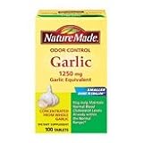 Nature Made Garlic Odorless, 1250mg, 100-Count