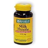 Standardized Milk Thistle 175mg - Promotes Liver Health, 100 caps., (Good'n Natural)