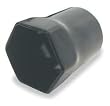 Westward 1MZW2 Locknut Socket, 1/2 In Drive Hex