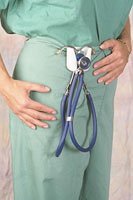 Hip Clip Stethoscope Holder