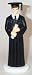 Boy Graduate Black Gown