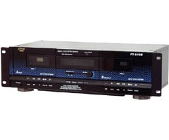 Pyle PT649D Dual Cassette Deck