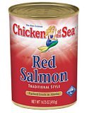 TRADITIONAL RED SALMON, 12 pack of 14.75 oz cans by Chicken of the Sea