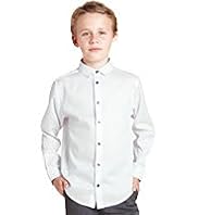 Autograph Pure Cotton Plain Shirt