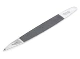 Malteser Triple-cut Nail File with Cuticle Pusher & Nail Cleaner, 9 cm. Made in Germany