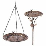 Avant Garden 8160-3 Hanging-Standing Birdbath