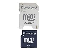 Transcend 1GB Mini SD Card MLC