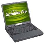 Toshiba Satellite Pro 6100 - P4-M 1.7 GHz - RAM 256 MB - HDD 40 GB - CD-RW / DVD - GF4 420 Go - WLAN : 802.11b - Win XP Pro - 15" TFT 1600 x 1200 ( UXGA )