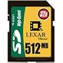 Lexar Media 512MB SD CARD 32X HHS ( SD512-32-266 )