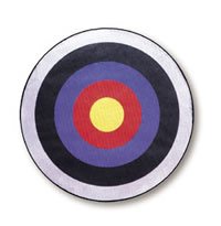GLASS CLOTH TARGET FACES-36 ROUND SKIRTED SLIP-ON