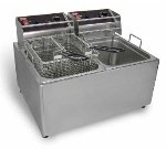 CECILWARE EL2X25 30lb Commercial Electric Deep Fryer