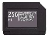 Nokia MU-9 - flash memory card - 256 MB - MMCmobile ( MU-9 )