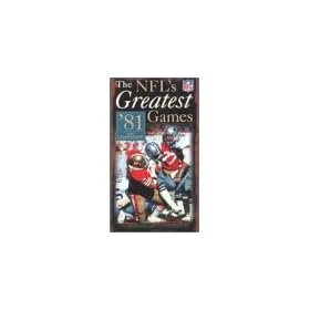 The NFL's Greatest Games -  '81 NFC Championship [VHS]