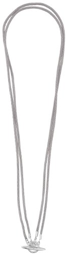 Pilgrim Damen-Halskette Charms Versilbert, Helllila 45+90 cm 560-941 Preisvergleich