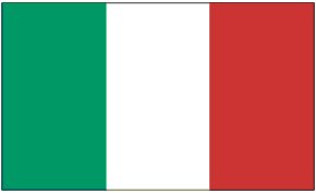 Italy Flag 3 x 5 Foot, 100% Brass No Rust Grommets