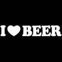 I Love Beer Womens Scoop Neck T-Shirt